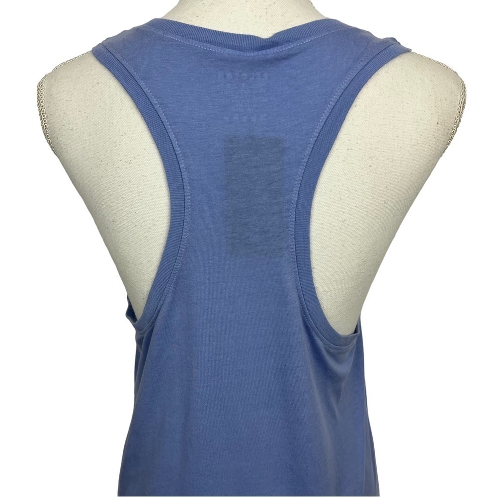 NWT PELETON Women’s Athletic Biking Tank Top Sz Small Blue W/Graphics Stretch - Picture 5 of 11